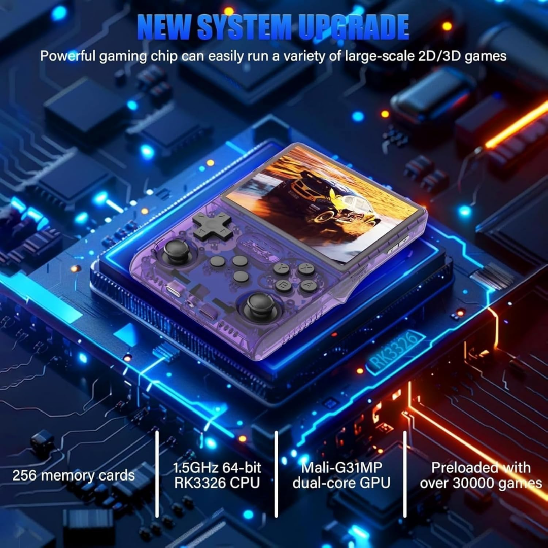 ArcadiaX Retro Pro™ | Consola Portátil con +20.000 Juegos
