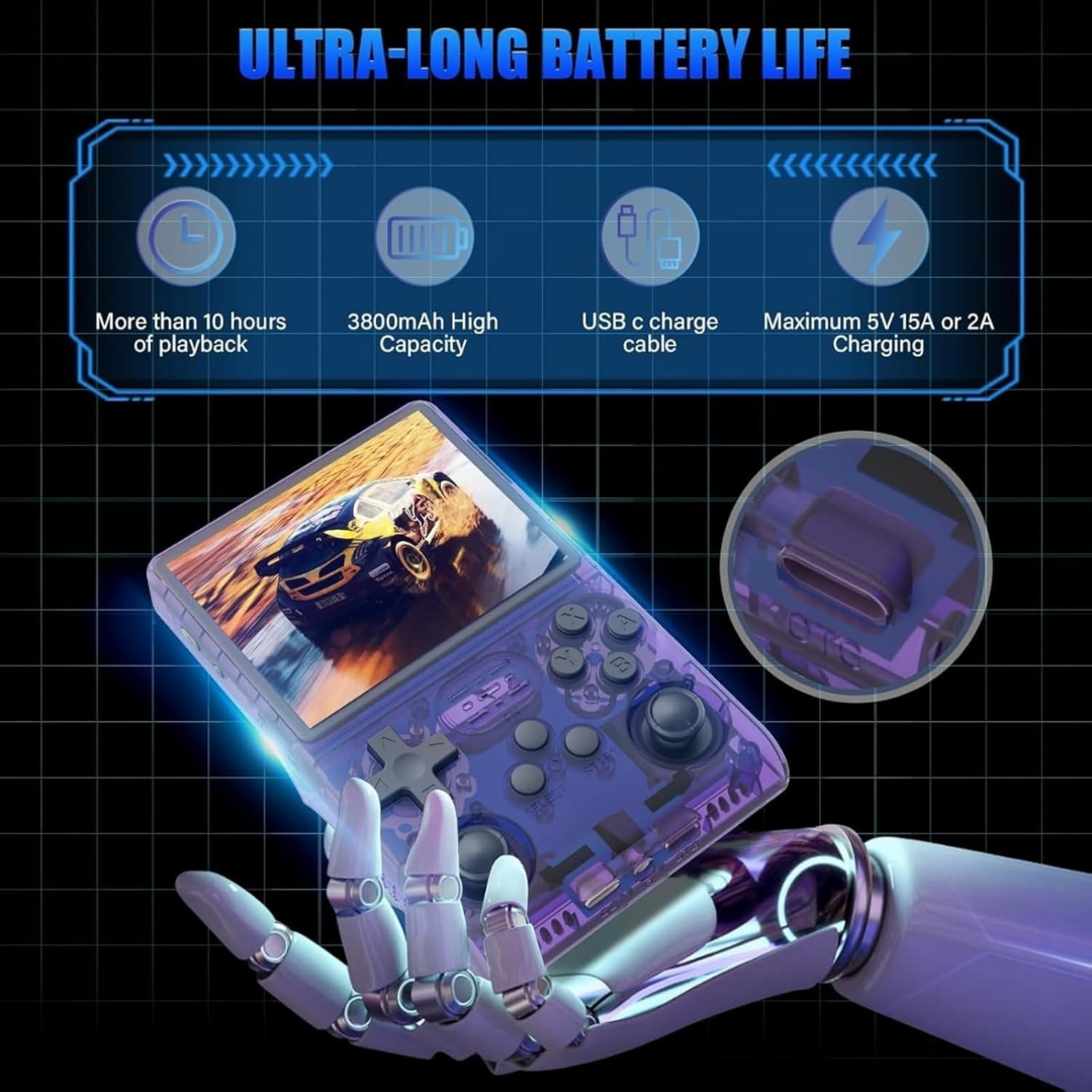 ArcadiaX Retro Pro™ | Consola Portátil con +20.000 Juegos